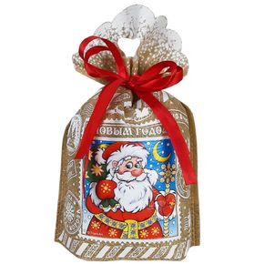 Мешочек «Северная почта» золото